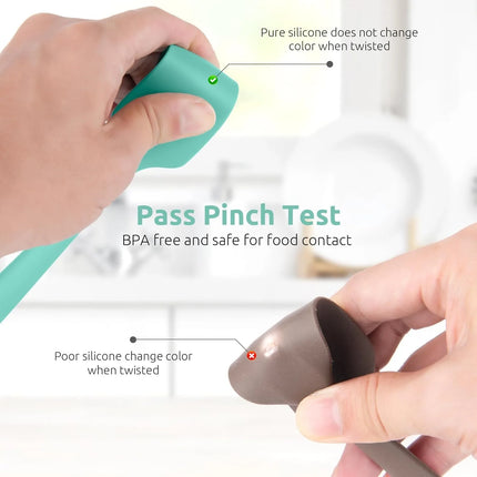 2/4Pcs Silicone cream spatula Non-stick butter spatula Heat-resistant kitchen baking tools DIY cake baking tools