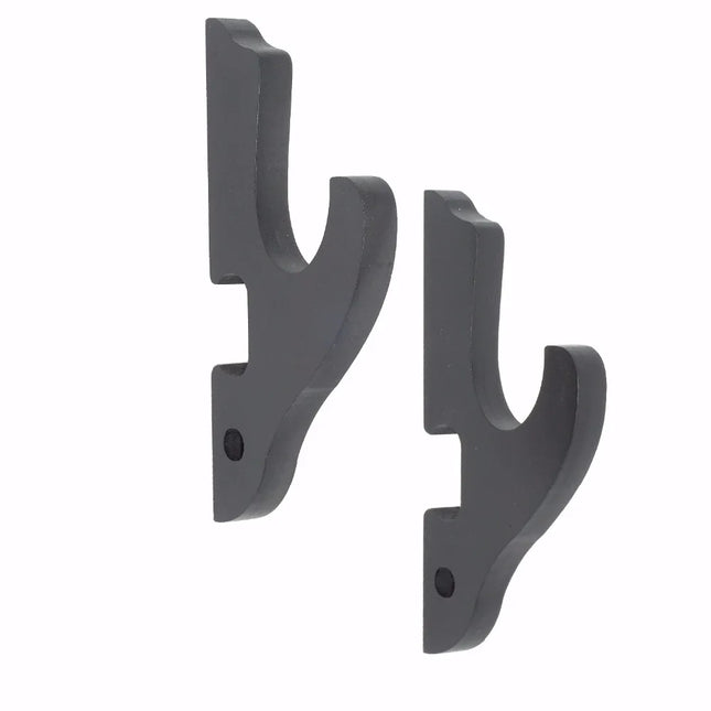 2/Set Sword Hook Wall Mount Samurai Sword Hanger Display Holder Adjustable for Japanese Sword Katana Tanto Knife Magic Wand