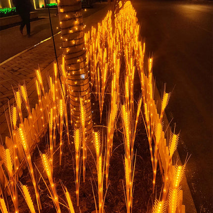 Led Wheat Light Luminous Bubble Rod Light Wheat Ear Lamp Outdoor Waterproof Lawn Light Garden Landscape Lighting Decor