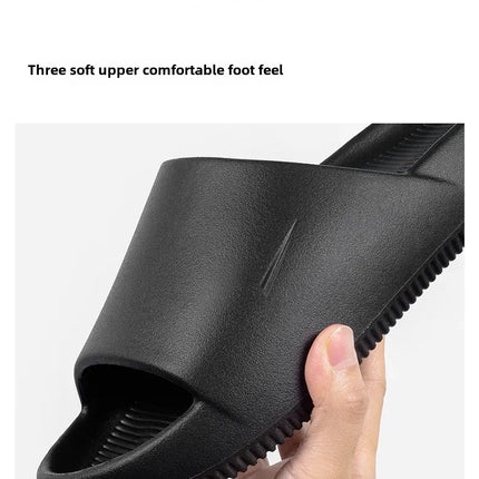 2024 New Ultra Soft Casual Sports Wear-Resistant Outdoor Elevated Slipper Sandals Couple Model Slippers For Women