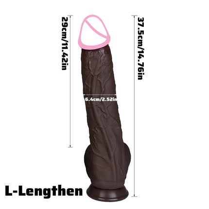 3 Colors Penis Super Realistic Veins Soft Dildo Male Silicone Genitals Vaginal Masturbation Suction Cup Dick Woman Anal Sex Toy