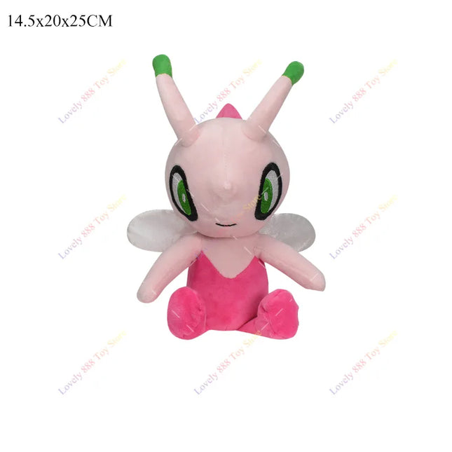 Pokemon Plush Toy Anime Garchomp Exeggutor Zapdos Cubone Ninetales Lucario Butterfree Mimikyu Poke Ball Stuffed Peluche Boy Gift