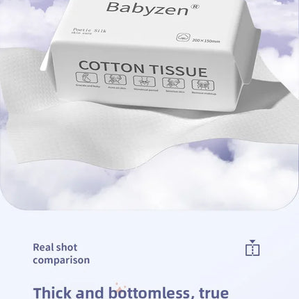 Face Towel Disposable Pure Cotton Thick Facial Towels Disposable Compressed Wipes Soft Cleansing Wipes Travel Makeup Paper Home