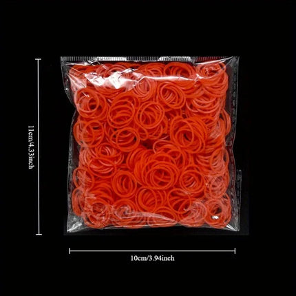 Loom Rubber Bands Refill Kit Premium Bracelet Making Kit for Kids Weaving DIY Crafting Toys Christmas Gift Children Toys