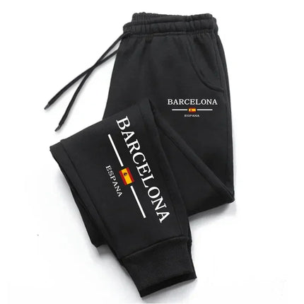 Mens Sweatpants Popular City Printing Pants Outdoors Sports Daily Casual Tracksuit Trousers Jogging Man Pants Street Dance 2025