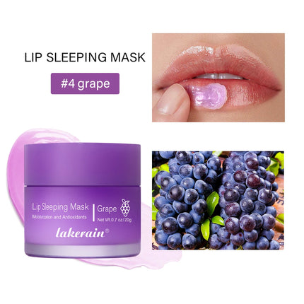 Lip Balm & Lip Mask Set Moisturizing Night Lips Care Multiple Colors Makeup Maintenance Lip Anti-Cracking Lip Oil Care Cosmetic