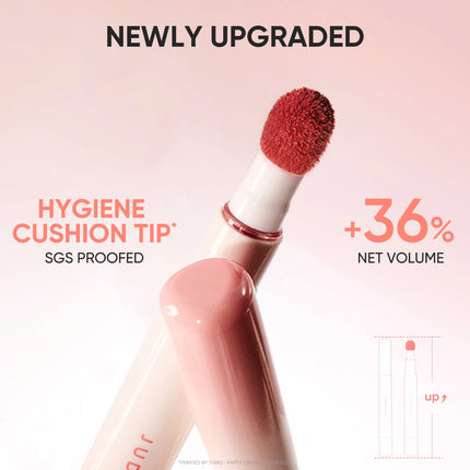 JUDYDOLL CUSHION MATTE LOCK LIP CREAM - 24hr Long-Lasting Waterproof Smudge-Proof Moisturizing That Reduces Lip Lines