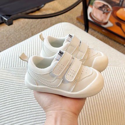 2025 Spring Autumn New Learning Walk Shoes New Winter Style Boys Girls Soft Bottom Anti-Slip Surface Kids Board Shoes