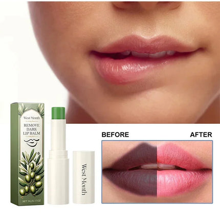 Remove Dark Lip Balm Lighten Melanin Lip Mask Fade Lip Line Brighten Exfoliating Moisturize Dead Skin Repair Lip Care Products