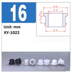 16mm / 5Pcs(Black)