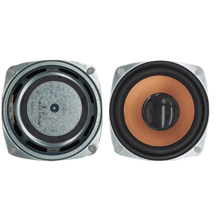 2 PCS/lot 3 Inch Bass Speaker Square 4 Ohm 10W Midrange Woofer DIY BT Subwoofer Loudspeaker For Home Sound System