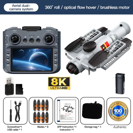 infrared obstacle avoidance optical flow positioning brushless motor 2026 New AE22 8K 5G Oneclick spray function Drone Kid Gift