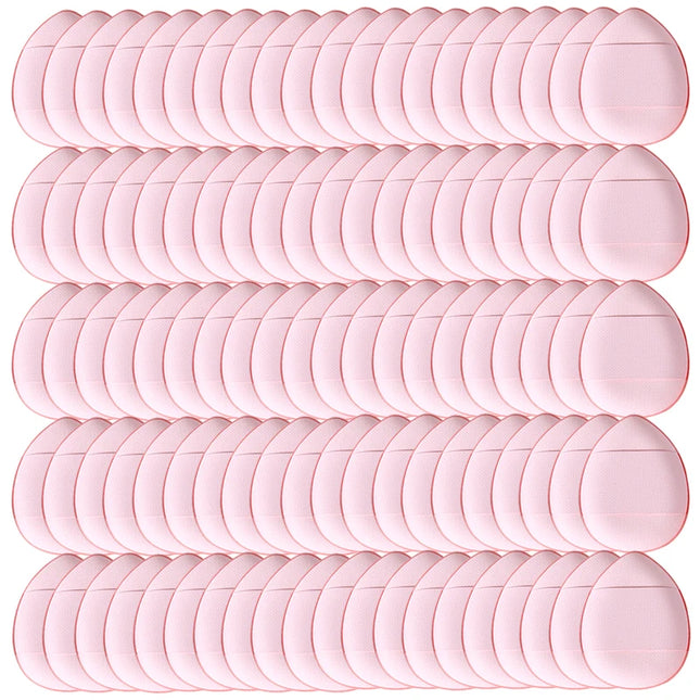 50/100PCS Mini Finger Puff Makeup Sponge Puffs Concealer Foundation Air Cushion Cosmetic Tool Dry Wet For Women Beauty Wholesale