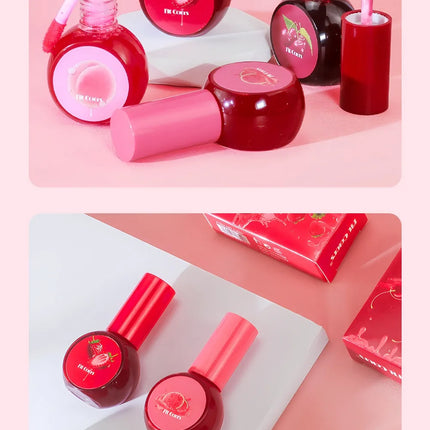 Cherry Juice Fruit Rouge Water 3in1 Cheek Color Eyeshadow Lip Tint Matte Long-lasting Rich Color Liquid Contouring Blush Liquid