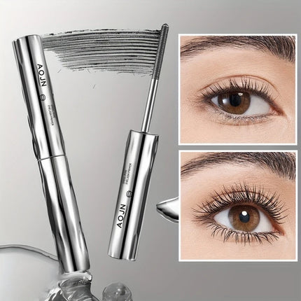 Steel Tube Mascara,Lengthens,Curls Lashes Volumizing Mascara Lasting for Party Makeup & Holiday Cosmetics for Enhanced Eyes