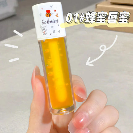 3pcs Moisturizing Lip Oil, Nourishing Brightening Lip Oil Style Care Lip Oil Moisturizing Hydrating Lip Balm,  Lip Moisturizer