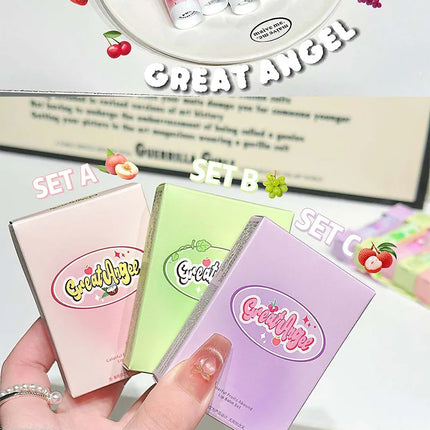 1/3Pc Fruit Lip Balm Moisturizing Clear Lip-Primer Mask Cute Jelly Tinted Lip Stick Lighten Lines Plump Lip Care Makeup