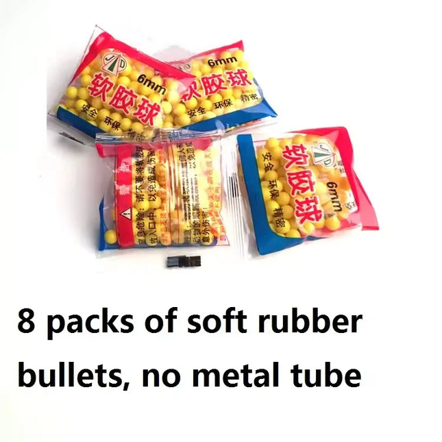 Aluminum Alloy Bamboo Barrel Gun Shooting Target for Pneumatics Darts Accessories Glock Air Soft Bullet Web Shooter With Web Fun