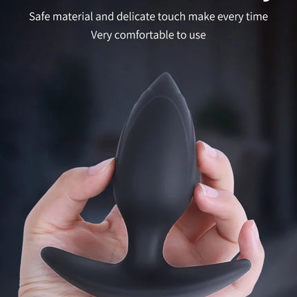 2026Magnetic Suction Inflatable Anal Plug with Built-in Steel Beads Big Dildos Vaginal Expander Men Butt Dilator Couple Sex Toys