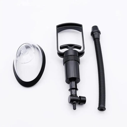 Manual Vacuum Nipple Sucking Clitoral Vaginal Breast Pump for Women Adult Intimacy Toy with 2 Sizes Increased Pleasure