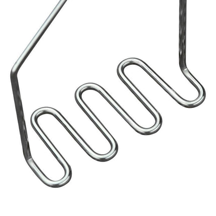 Stainless Steel Potato Masher Manual Fruit Vegetable Pressure Mud Machine Kitchen Children Food Crusher Complementary Gadget