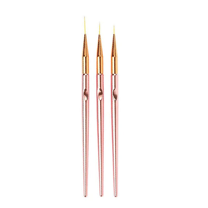 New 3/15PCS Nail Art Brushes for Manicure Builder Gel Nail Gradient Brush Thin Nail Brush Gel UV Polish Manicure Tools XJS09
