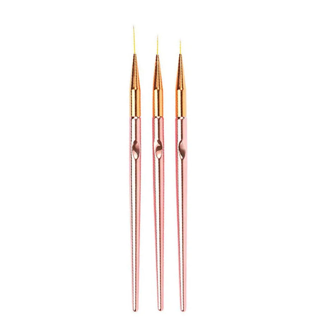 New 3/15PCS Nail Art Brushes for Manicure Builder Gel Nail Gradient Brush Thin Nail Brush Gel UV Polish Manicure Tools XJS09