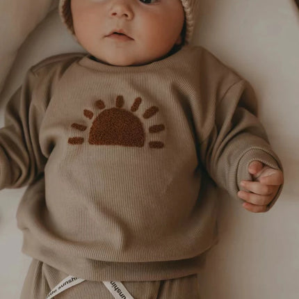 Spring Autumn Baby Boy Girls Clothes Cotton Girl Clothing Sets Long-Sleeved Sweatshirts+Pants Infant Clothes 2pcs Suit Outfits