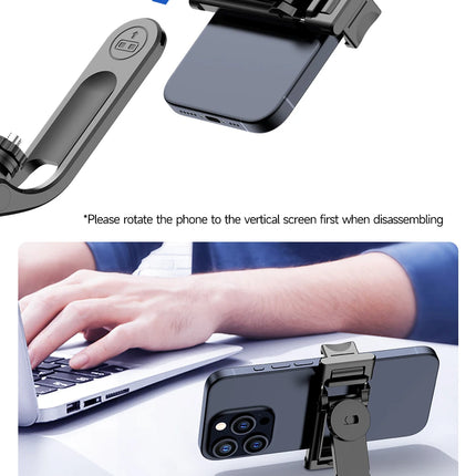 Tripod for Smartphone Light Camera,Tripods Stand with Wireless Bluetooth,Selfie Stick brackets with Phone Holder for Vlog/Video
