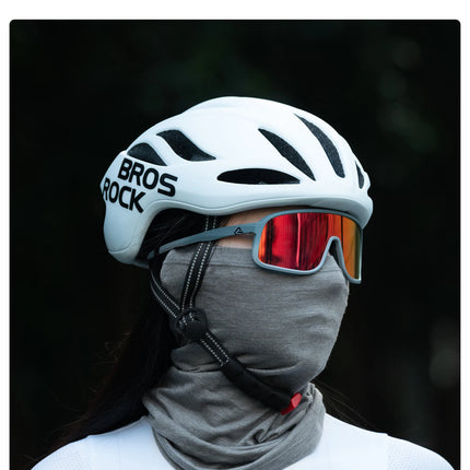 ROCKBROS Windproof Fleece Neck Warmer Winter Scarf Tencel Wool Bandana Mask Snowboard Skiing Outdoor Scarf Balaclava Unisex