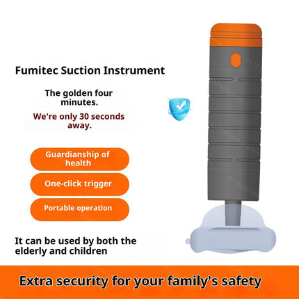 Anti Choking Automatic Device Saving Suction Emergency Choking Rescue Anti Asphyxia Mask First Aid Kit Adults Children Heimlich