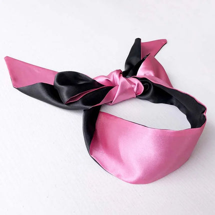 1.5M Erotic Eye Mask Self Bondage  Savour Eye Patches Cute Blindfold Silk Ribbon Satin Silk Sleep Mask Sexy For Women Gift
