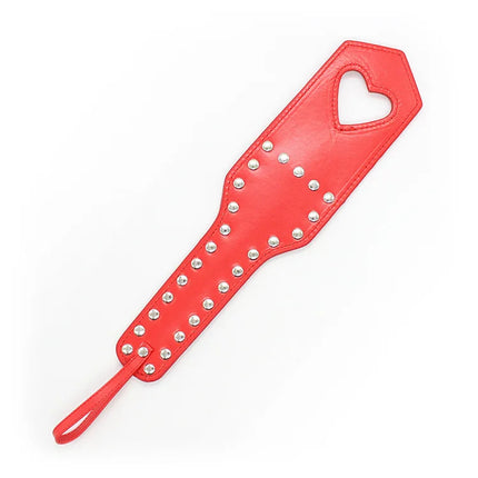 42cm PU Rivets Fetish Bondage Sexy Whip Flogger Bdsm Sex Toys For Couples Spanking Paddle Sexy Policy Knout Adult Cosplay Games