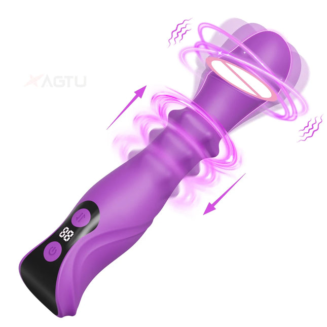 Powerful Sway Wriggle Dildo Vibrator Female Rabbit Clitoris Stimulator Penetration Vagina Vibrator Sexy Adult Female Sex Shop 18