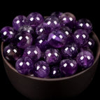 Amethyst / 6mm 59 to 61pcs