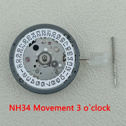40mm Pepsi GMT Watch Case Custom Logo Dial Fit NH34 Movement Sapphire Glass 316L Stainless Steel NH34 Case C3 luminous