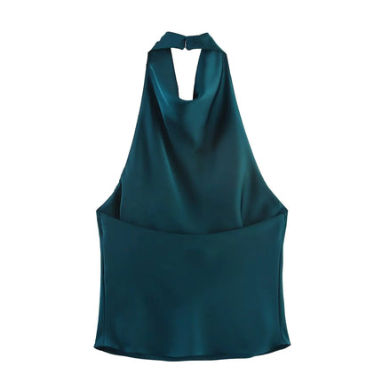 JNLEAOG Autumn New Women's Faion Design Silk Satin Feel Hanging Ne Dr European Sle Bal Slim Fit Polyester Velvet
