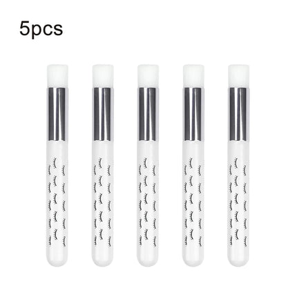 5/20/50pcs Eyelash Cleaning Brush Lash Shampoo Brush for Eyelash Extensions Peel Off Nose Pore Blackhead Remover Makeup Tool
