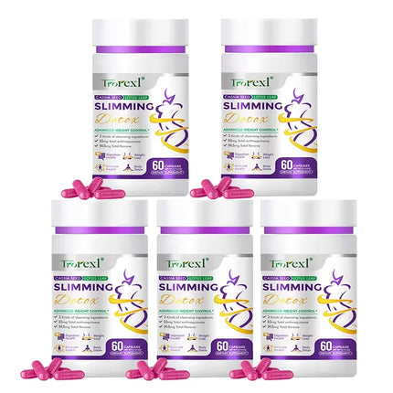 Extra Strength Cassia & Lotus Weight Loss Capsules – Natural Appetite Suppressant + Fat Blocker | Vegan | 60 Capsules