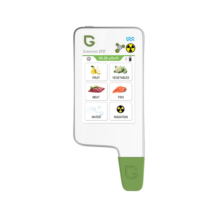 Greentest ECO 6 Portable Food Safety Nitrate Tester Multilingual Health Analyzer High Accuracy Water Quality Radiation Detector