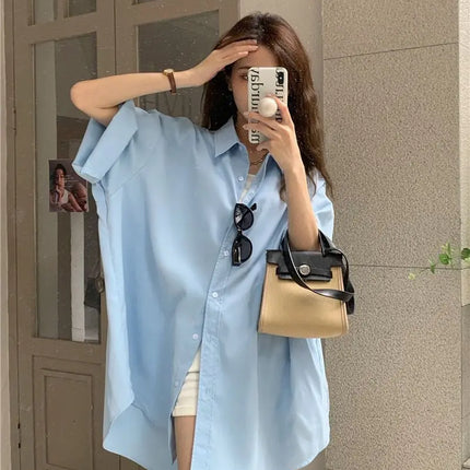 XEJ Elegant and Youthful Women's Blouses Oversize Shirts Women's Summer Clothing Spring 2022 Short-Sleeve Youth Blouses