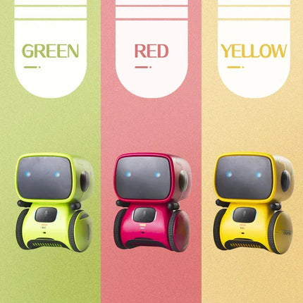 5 Style Colors Smart AT Robot Voice Control Interactive Robot Cute Toy Dance Voice Command Touch Control Toys Kids Birthday Gift