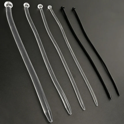 Smooth TPE Penis Plug,Urethral Dilator Rod,Long Urethra Catheter Sounding Dilation Sounds,Sex Toys for Men