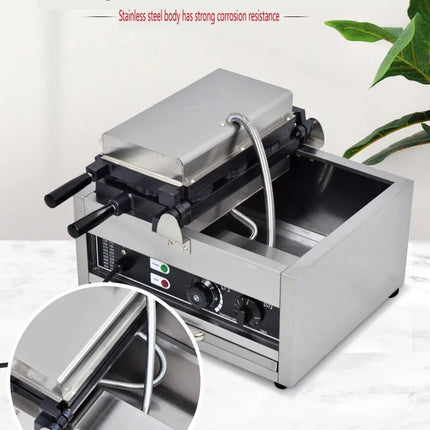 HomeWise FY-153 12 Eggs Waffle Machine Waffle Maker Bread Smiling Mold Street Snack Machine 110V 220V Electric/Gas Waffle Maker