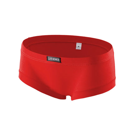 Men's Cotton Underwear Low-rise Mini Boxer Shorts Slim Underpants Very Low-rise Breathable Boxers Man Solid Color Lingerie