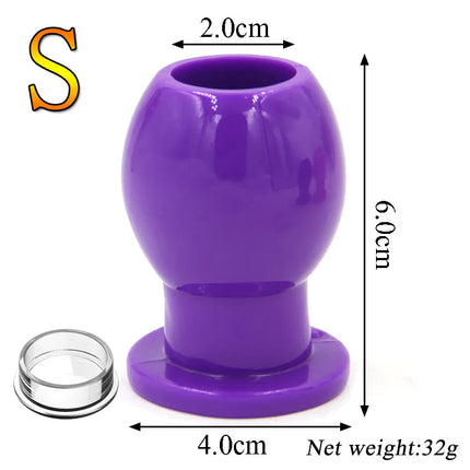 Hollow Butt Plug SM Enema Speculum Anal Trainer Anus Expander Anal Dilator Anus Cleaning BDSM Toys Buttplug Sex Toys For Women