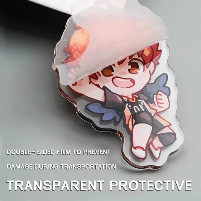 Genshin Impact Kawaii Columbina Double Sided Acrylic Keyring High Quality Decorative Decorative Key Ring For Bags And Keys