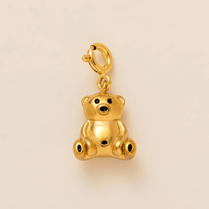 Stainless steel 18K gold-plated pendant jewelry DIY necklace bracelet making twelve zodiac cloud star retro jewelry accessories