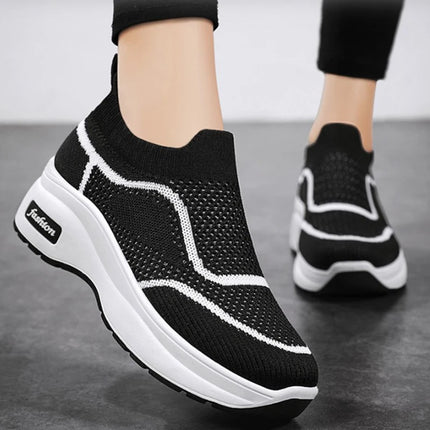 Women's Luxary Chunky Sneakers 2025 trend Fashion Mesh Breathable Shoes for women Sports Running Casual Ladies Fitness Vulcanize
