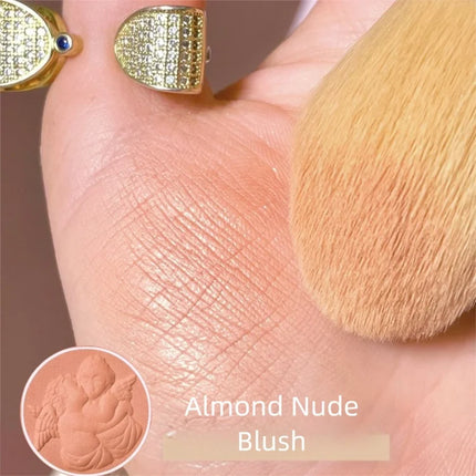Pearl Matte Waterproof Eye Shadow Palette Blush Glitter Highlighter All In One Embossed Angel Face Contour Makeup Collection